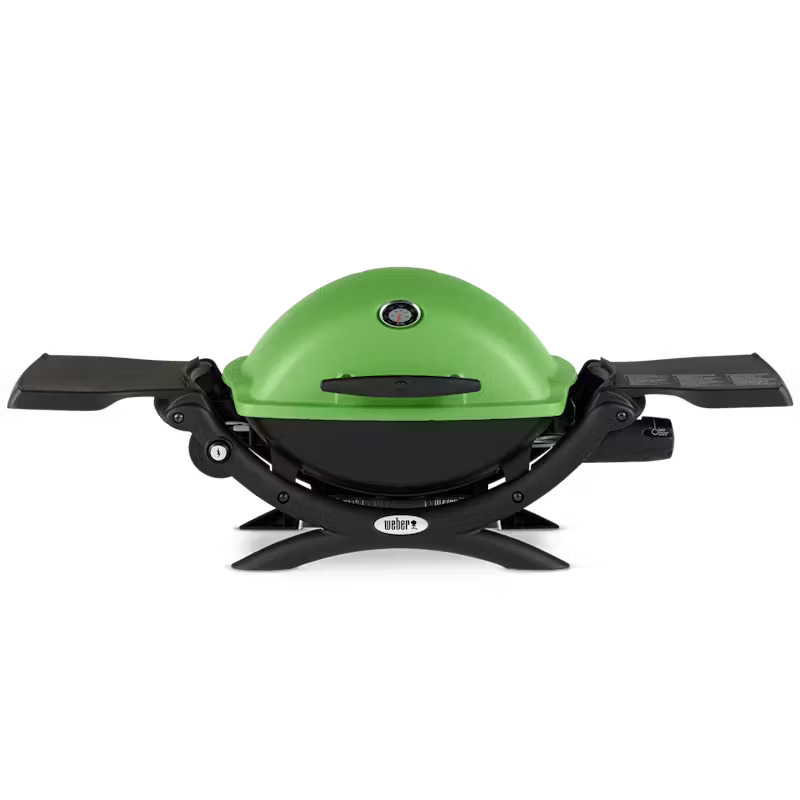 WEBER® Q 1200 GAS GRILL LIQUID PROPANE GREEN
